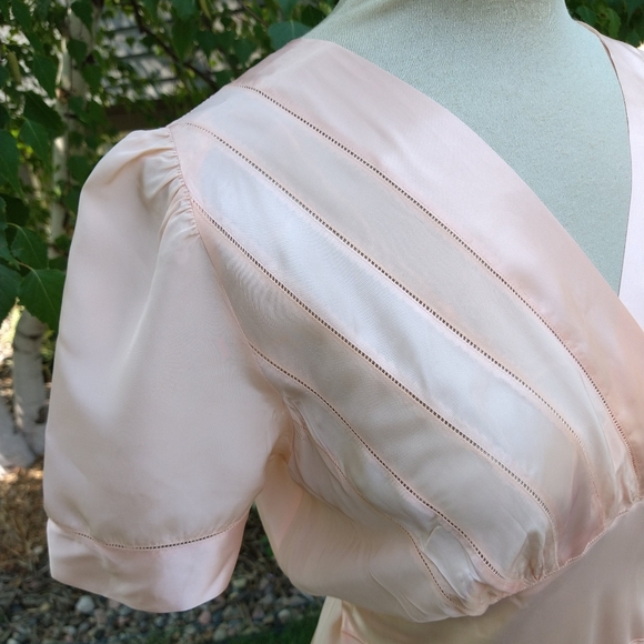 stunning VINTAGE GLAMOUR NIGHTGOWN M - Picture 3 of 7